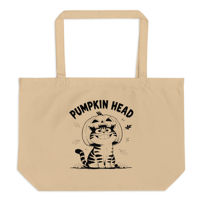 Pumpkin Head Tote Bag