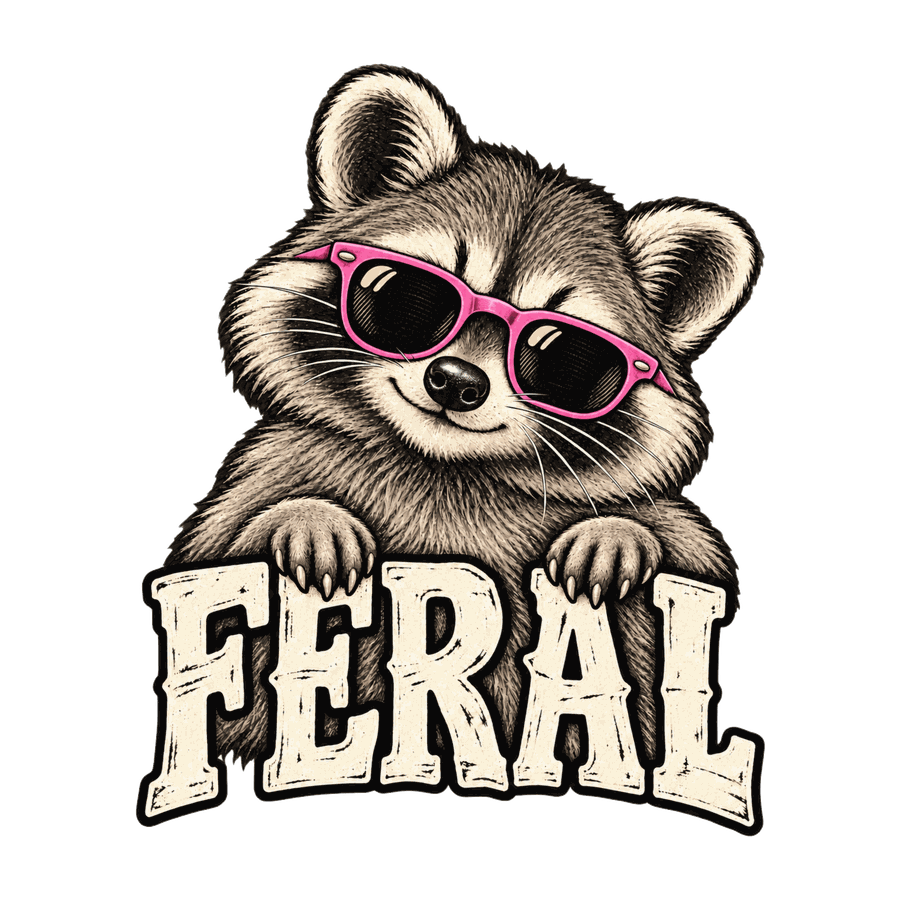 Feral Raccoon design