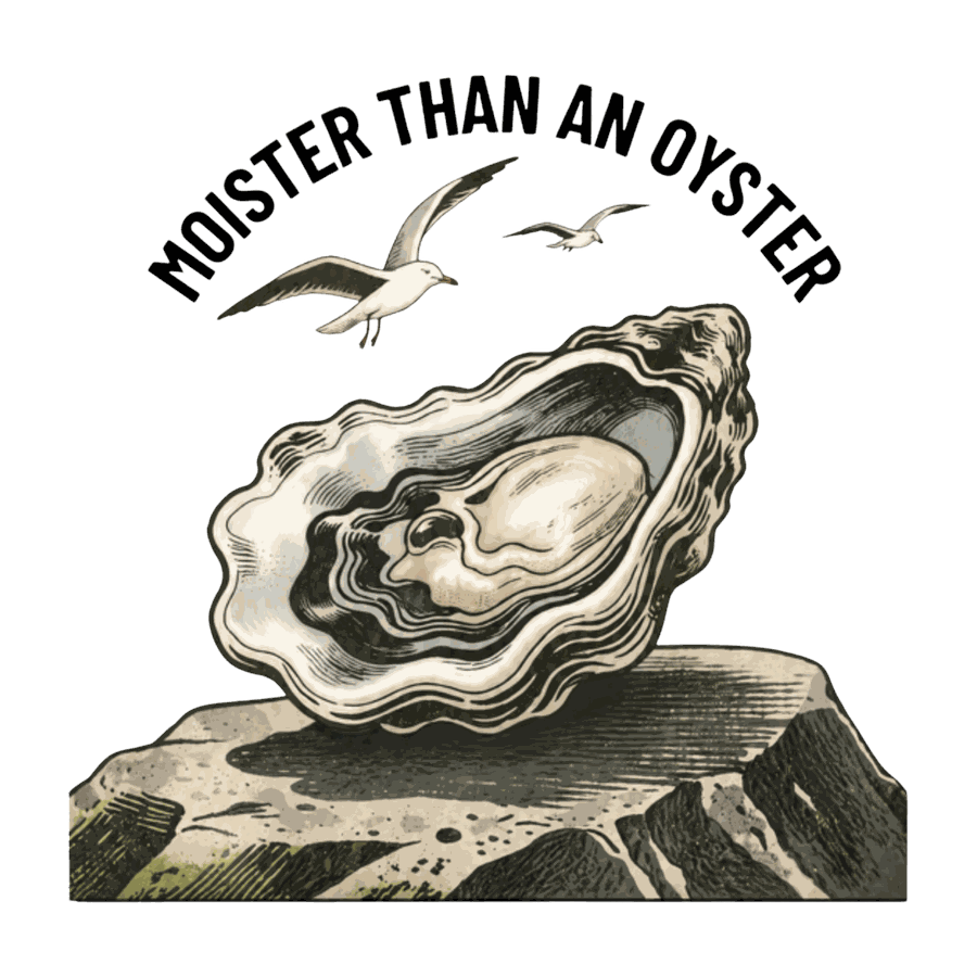 Moister Than an Oyster design