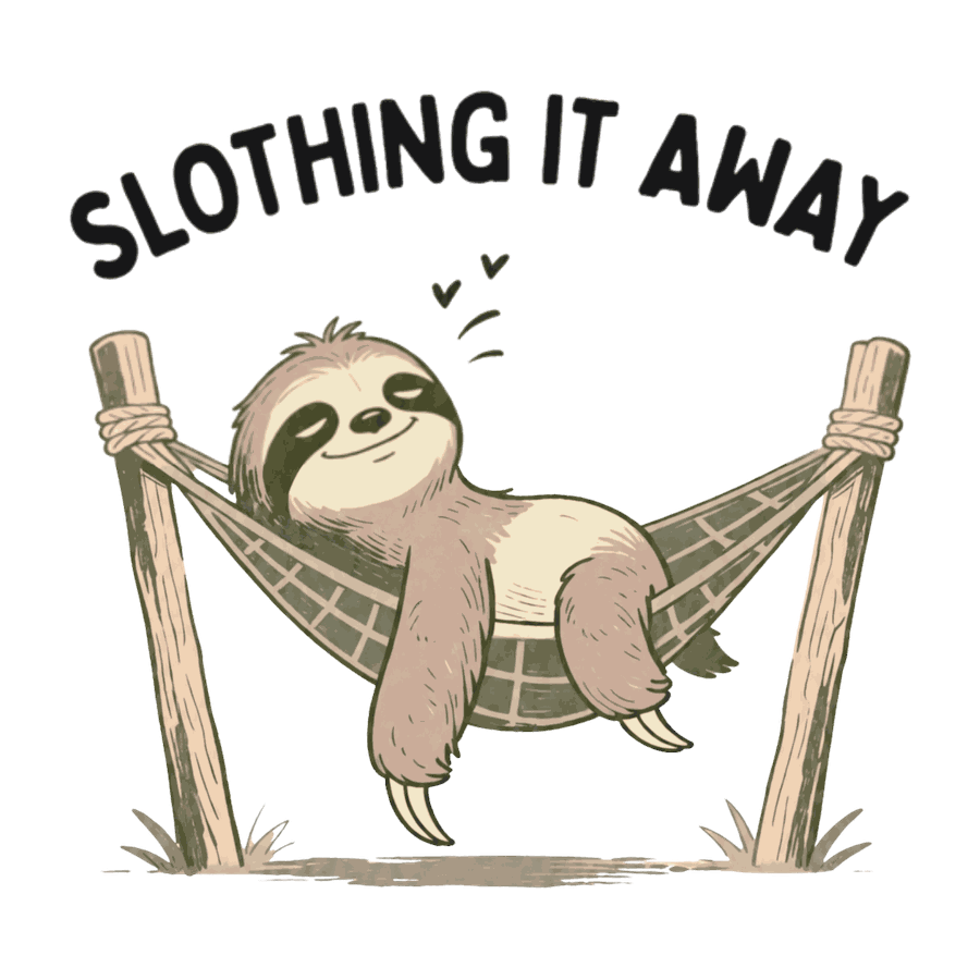 Slothing It Away design