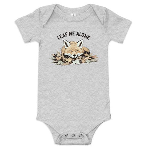 Leaf Me Alone (Fox) Baby Onesie