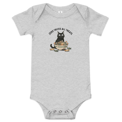 Zero Tricks All Treats Baby Onesie