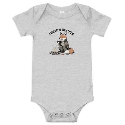 Sweater Weather Baby Onesie