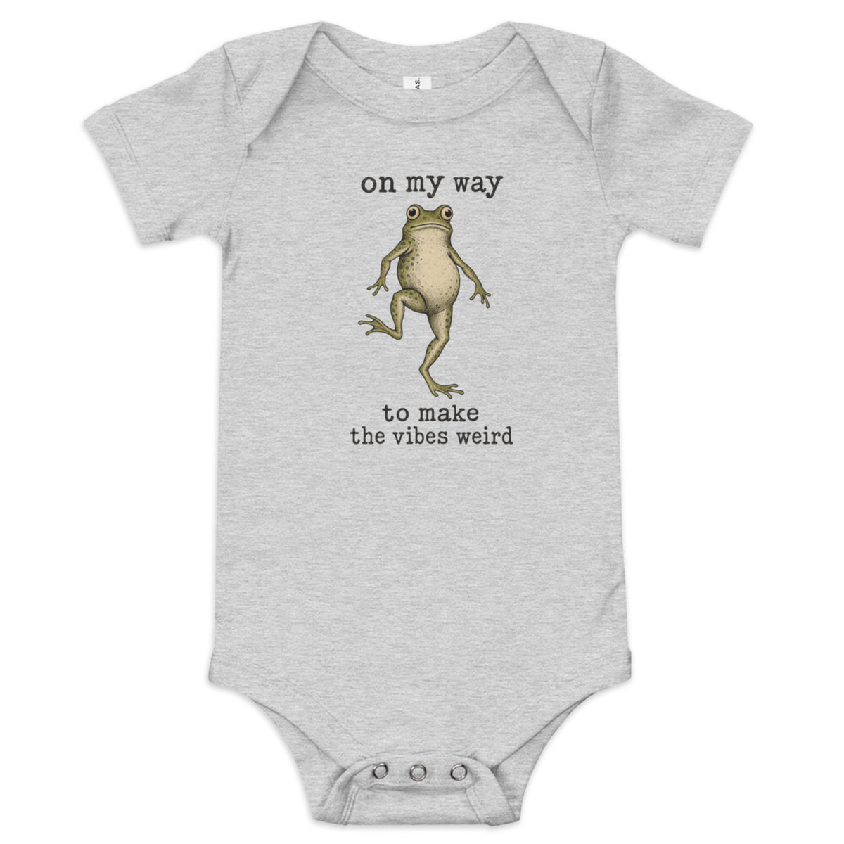 On My Way to Make the Vibes Weird Baby Onesie