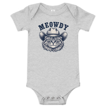 Meowdy Baby Onesie