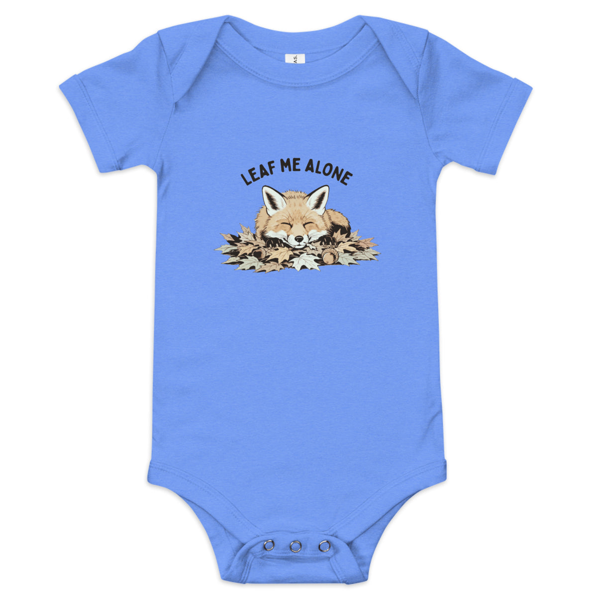 Leaf Me Alone (Fox) Baby Onesie