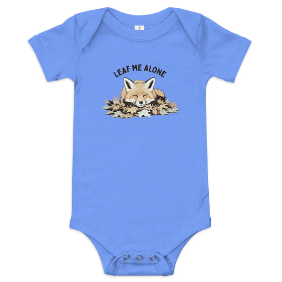 Leaf Me Alone (Fox) Baby Onesie