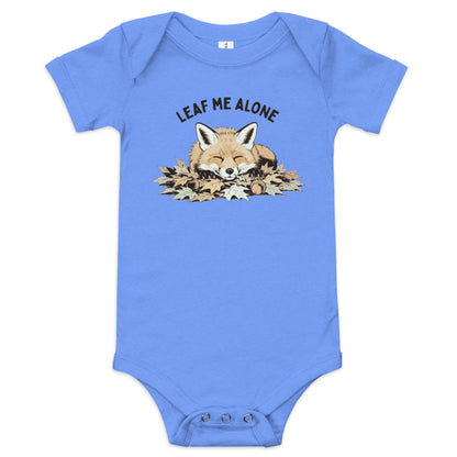 Leaf Me Alone (Fox) Baby Onesie