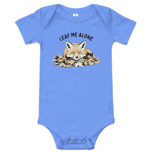 Leaf Me Alone (Fox) Baby Onesie