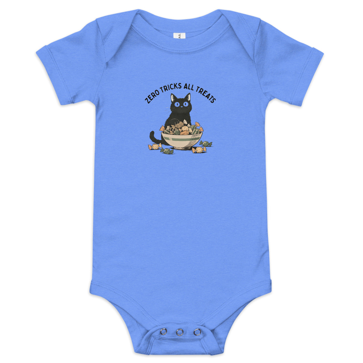 Zero Tricks All Treats Baby Onesie