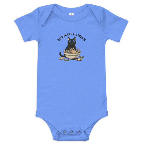 Zero Tricks All Treats Baby Onesie