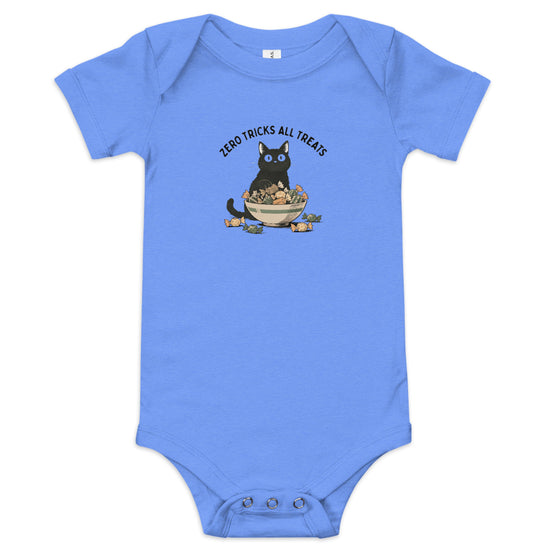 Zero Tricks All Treats Baby Onesie