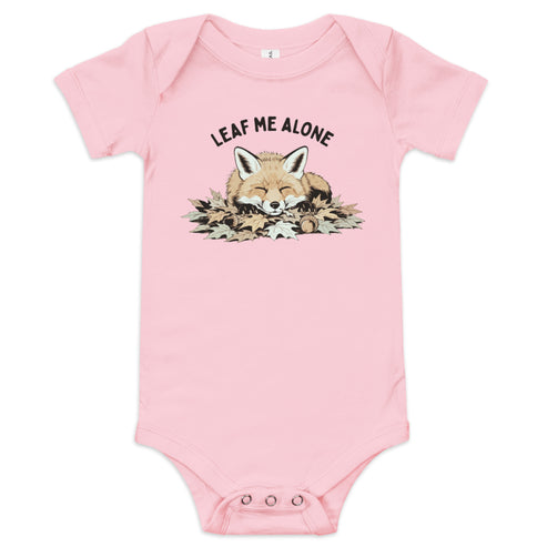 Leaf Me Alone (Fox) Baby Onesie