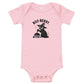 Boo Berry Baby Onesie in Pink, front