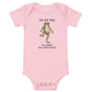 On My Way to Make the Vibes Weird Baby Onesie