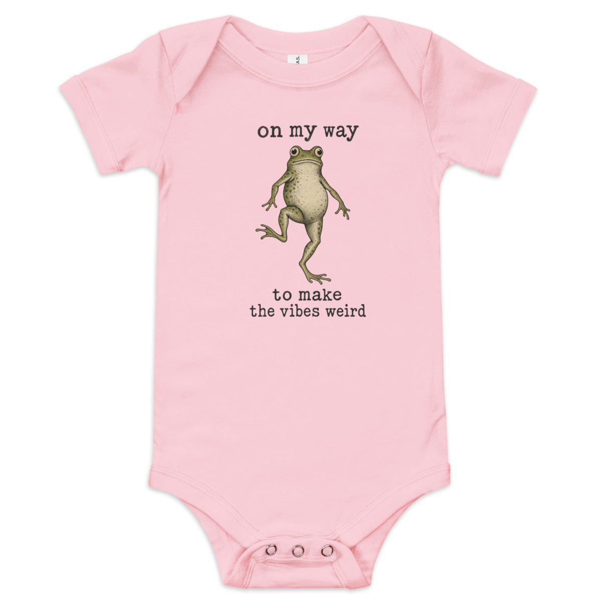 On My Way to Make the Vibes Weird Baby Onesie