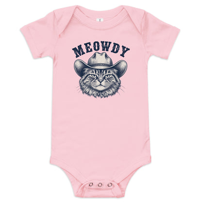 Meowdy Baby Onesie