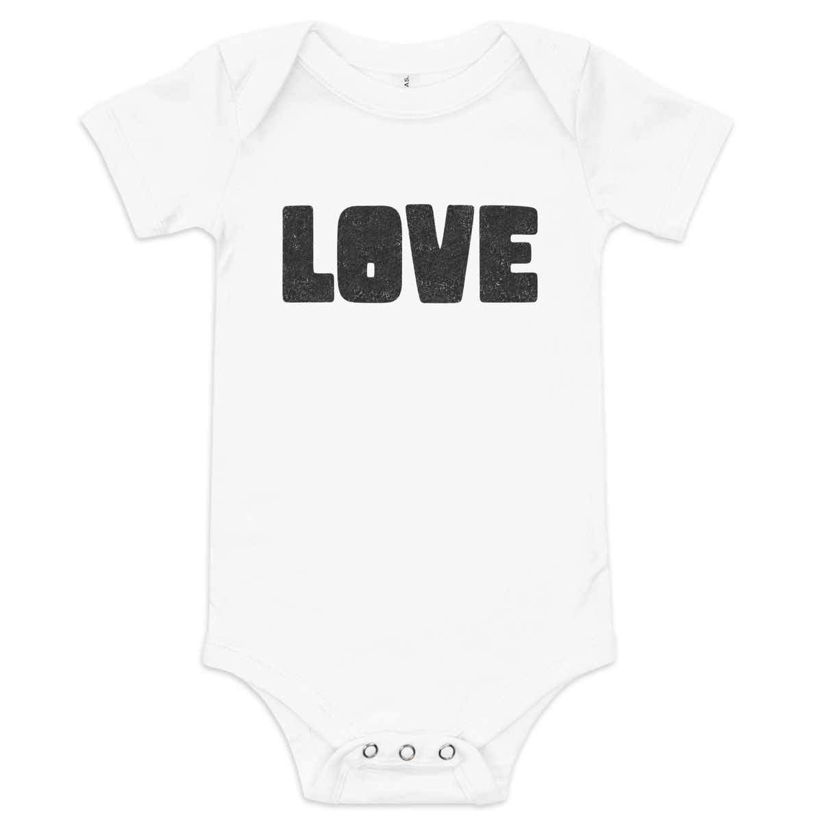 LOVE Baby Onesie - White