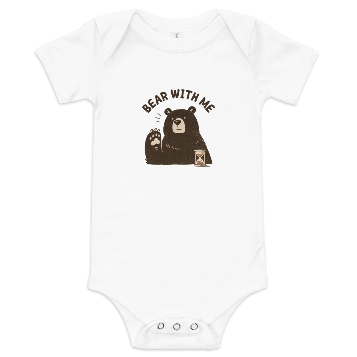 Bear with Me Baby Onesie