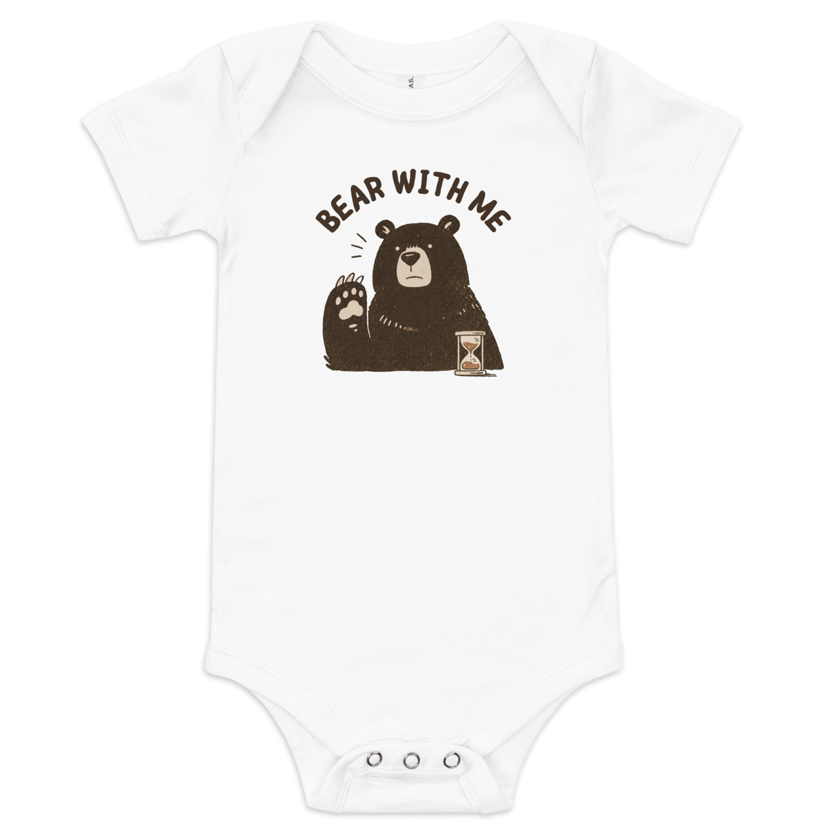 Bear with Me Baby Onesie