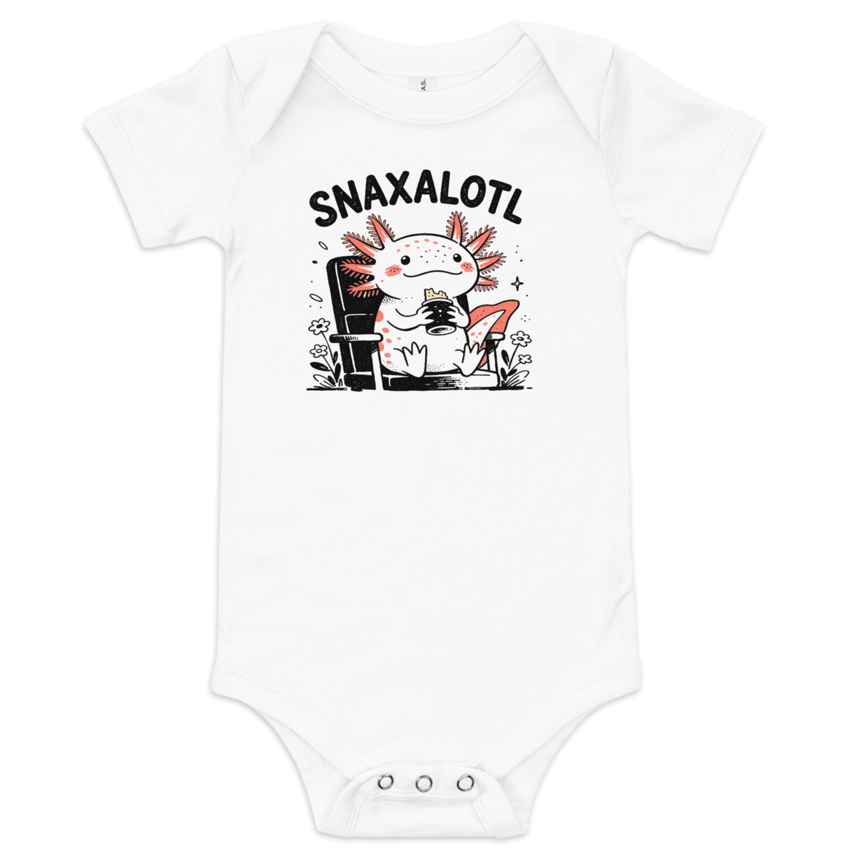 Snaxalotl Baby Onesie