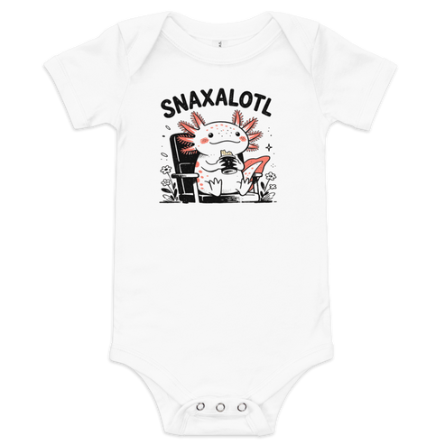 Snaxalotl Baby Onesie