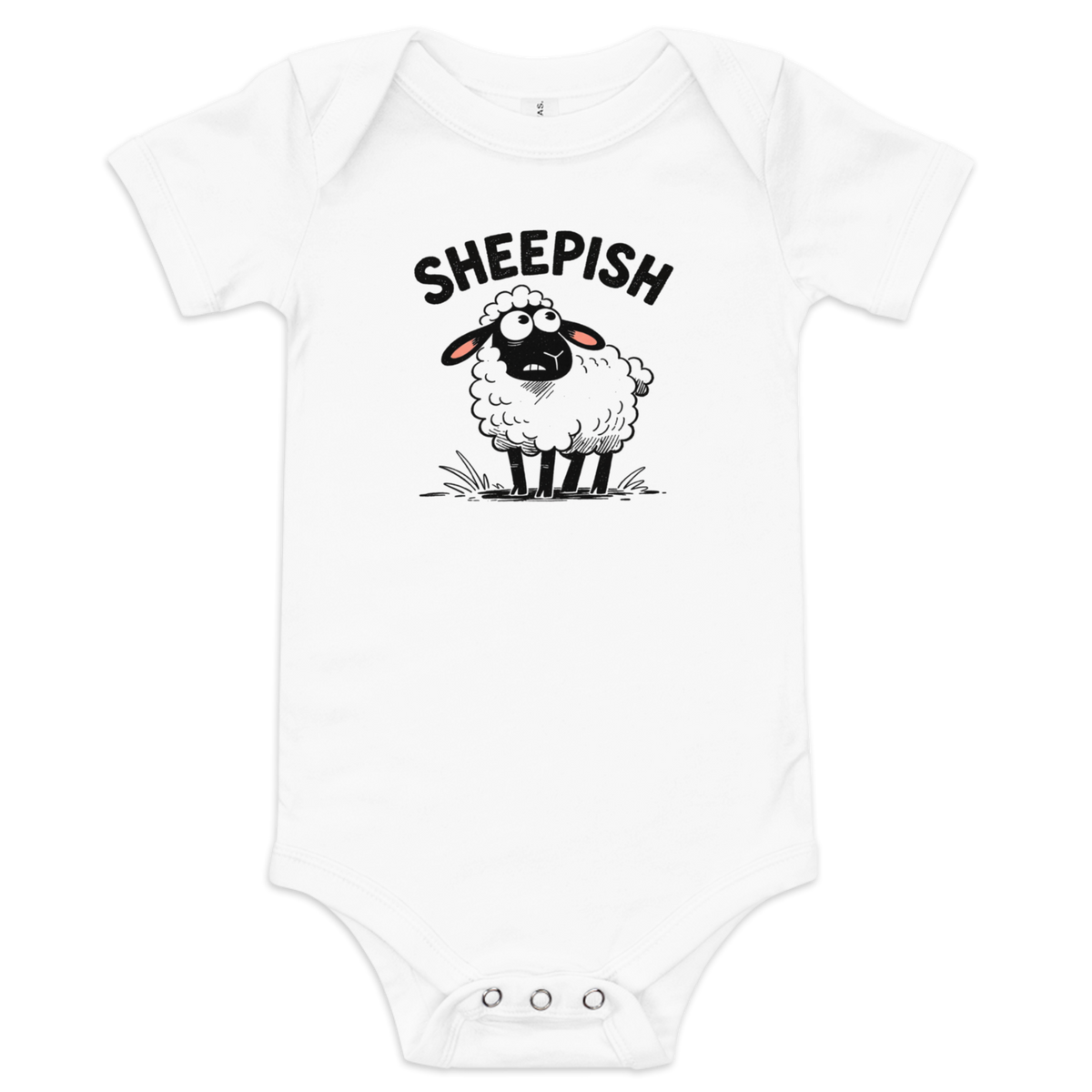 Sheepish Baby Onesie