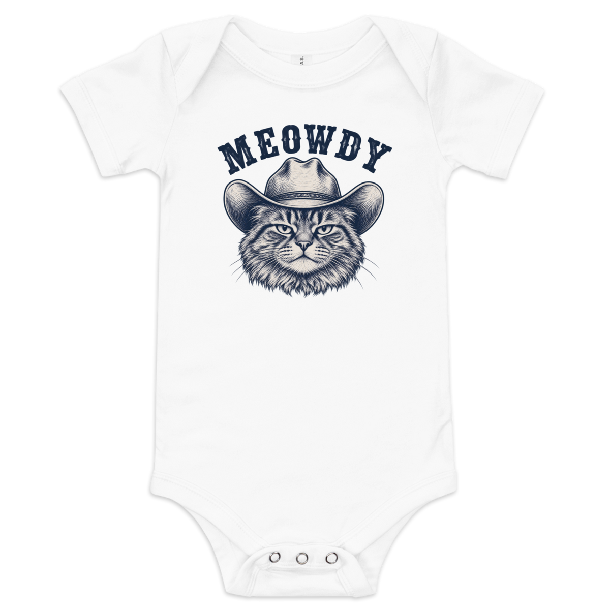 Meowdy Baby Onesie