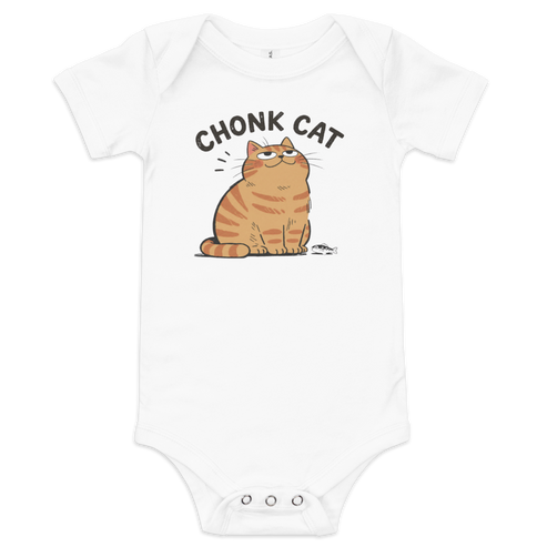 Chonk Cat Baby Onesie