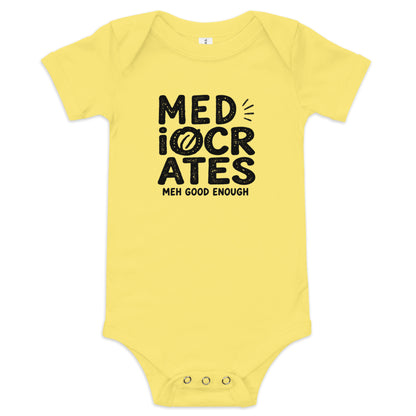 Mediocrates Baby Onesie
