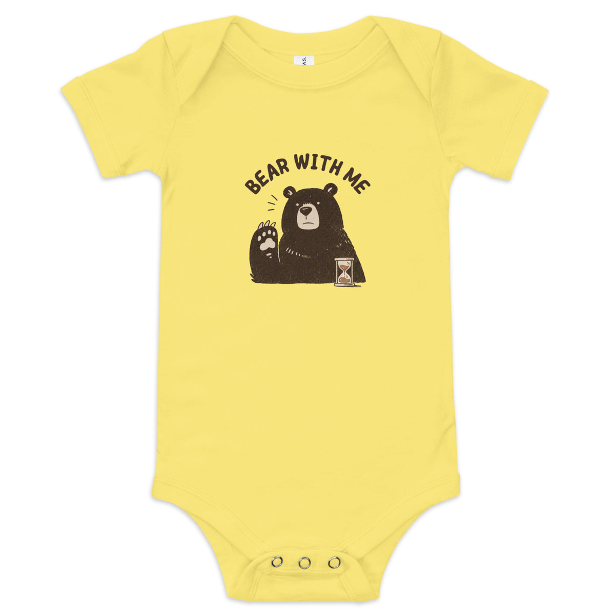Bear with Me Baby Onesie