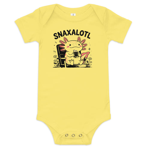 Snaxalotl Baby Onesie