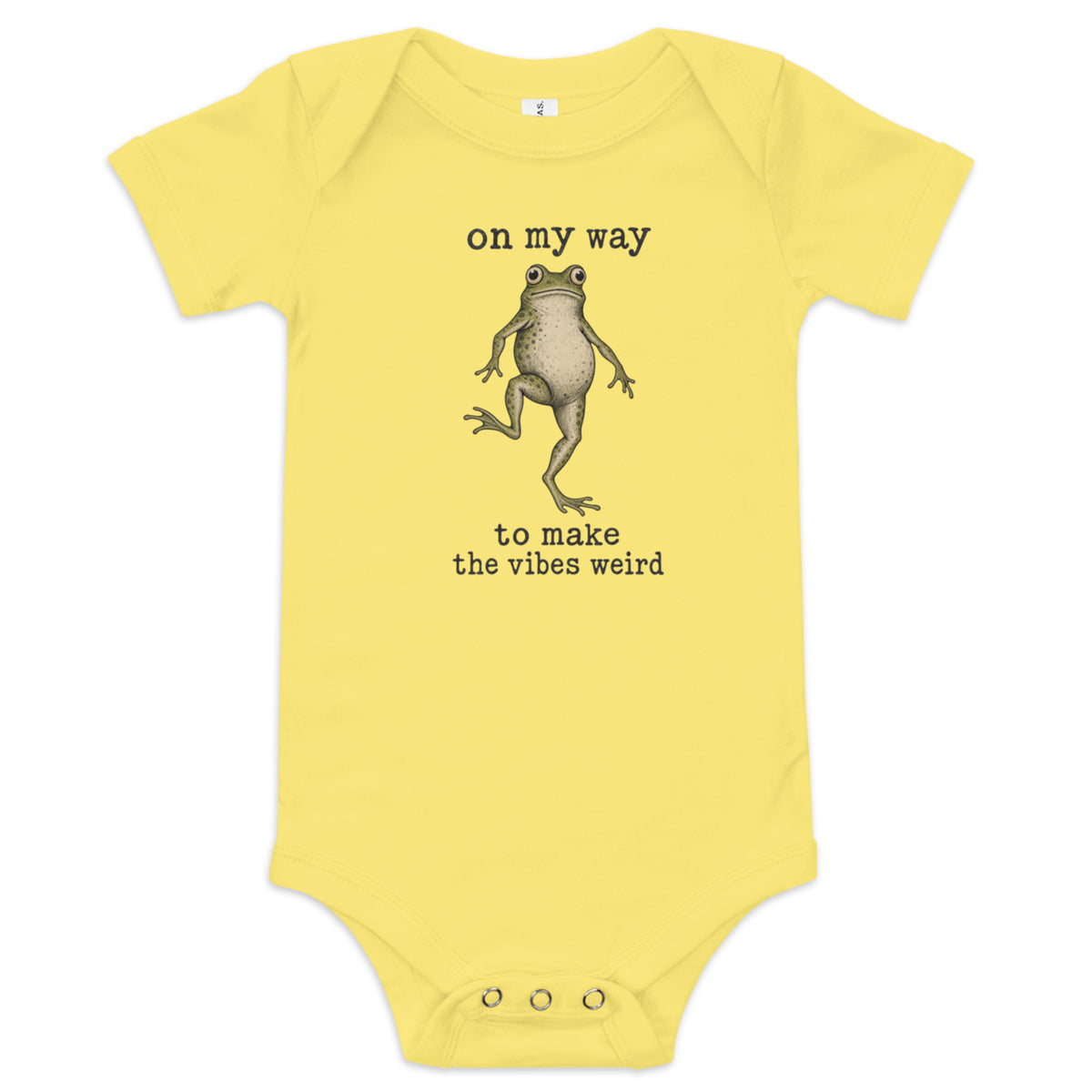 On My Way to Make the Vibes Weird Baby Onesie