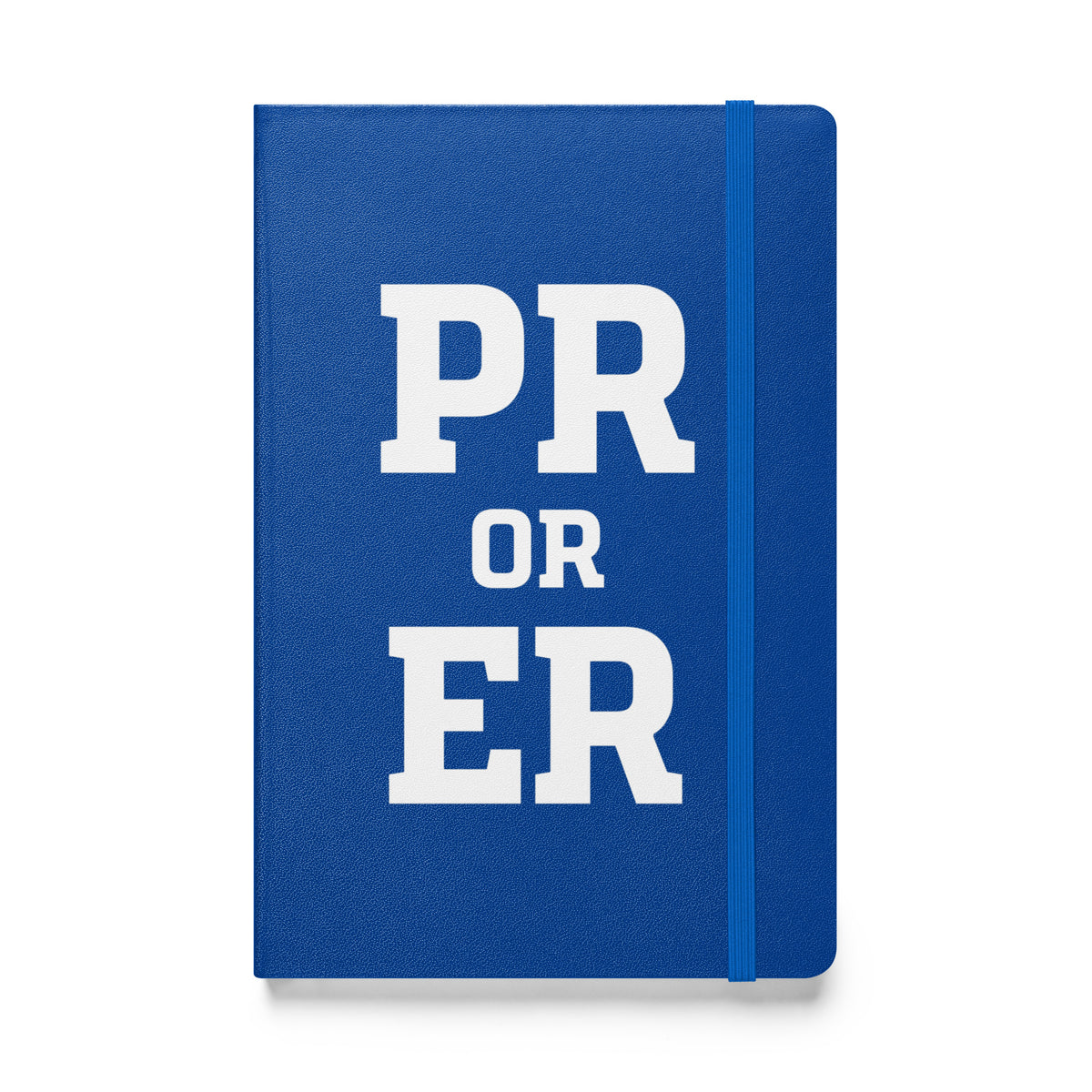 PR or ER Hardcover Notebook