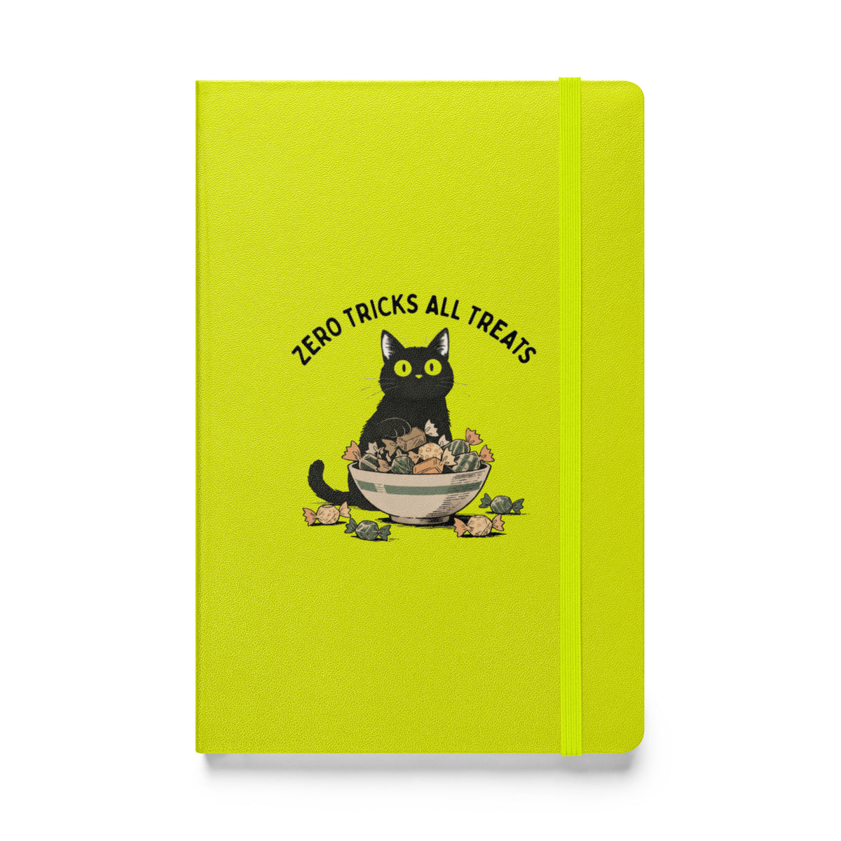Hardcover bound notebook
