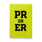 PR or ER Hardcover Notebook