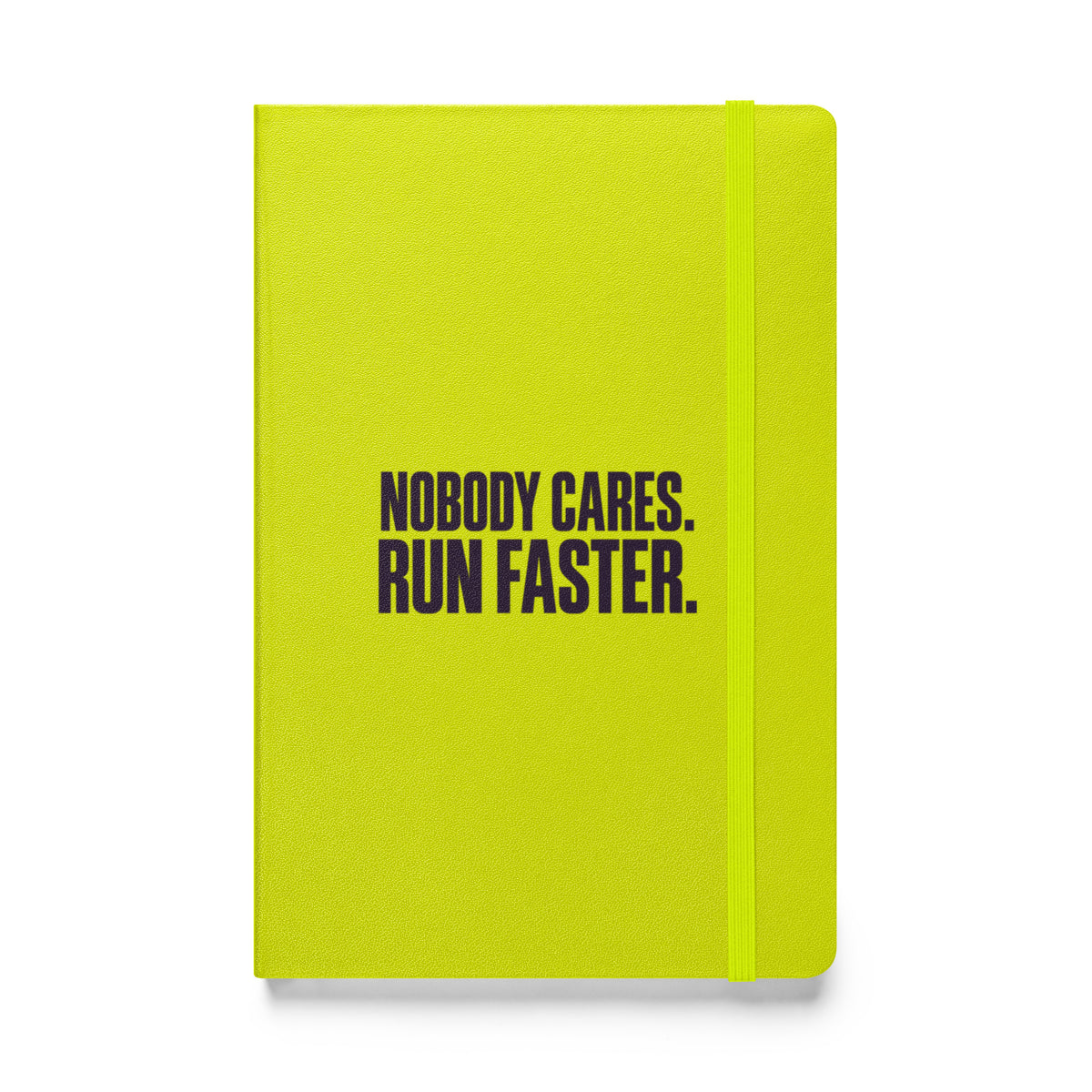 Run Faster Hardcover Notebook