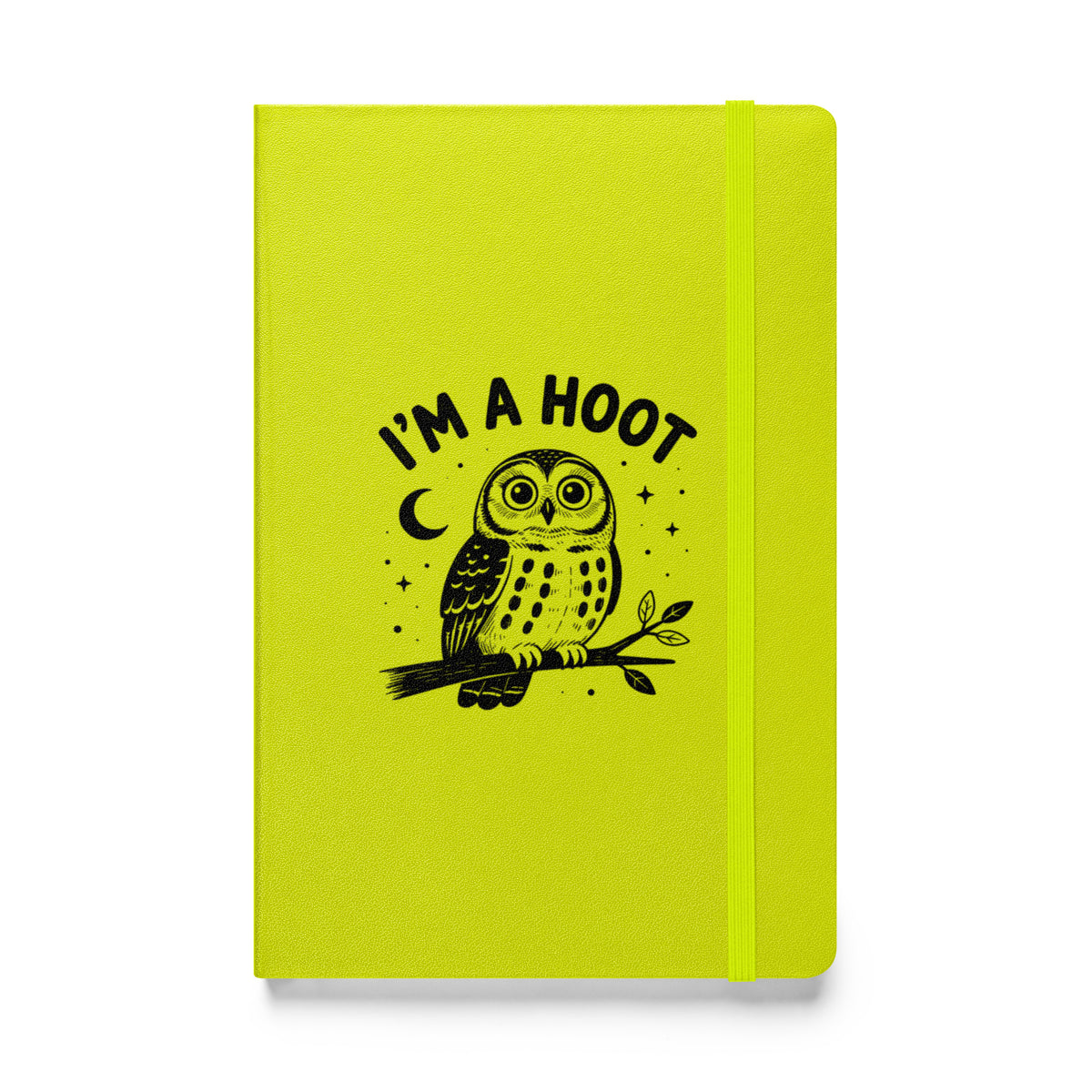 I'm a Hoot Hardcover Notebook