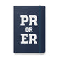 PR or ER Hardcover Notebook