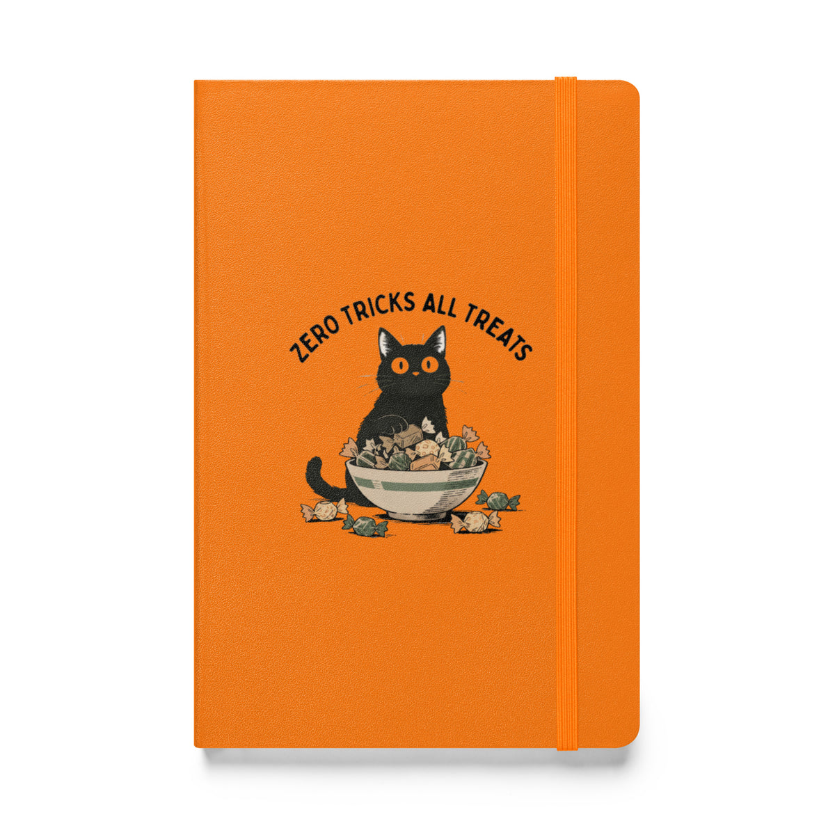Hardcover bound notebook