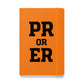 PR or ER Hardcover Notebook