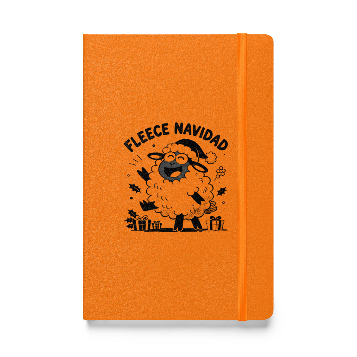 Fleece Navidad Hardcover Notebook