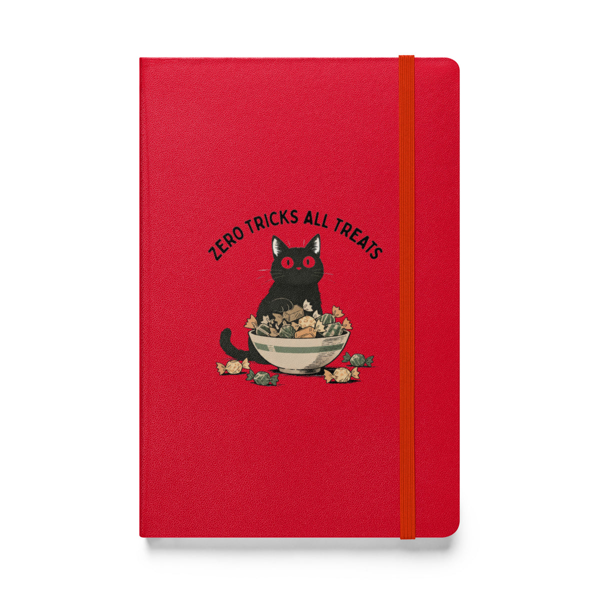 Hardcover bound notebook