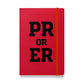 PR or ER Hardcover Notebook