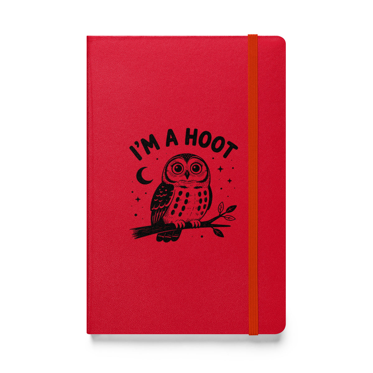 I'm a Hoot Hardcover Notebook