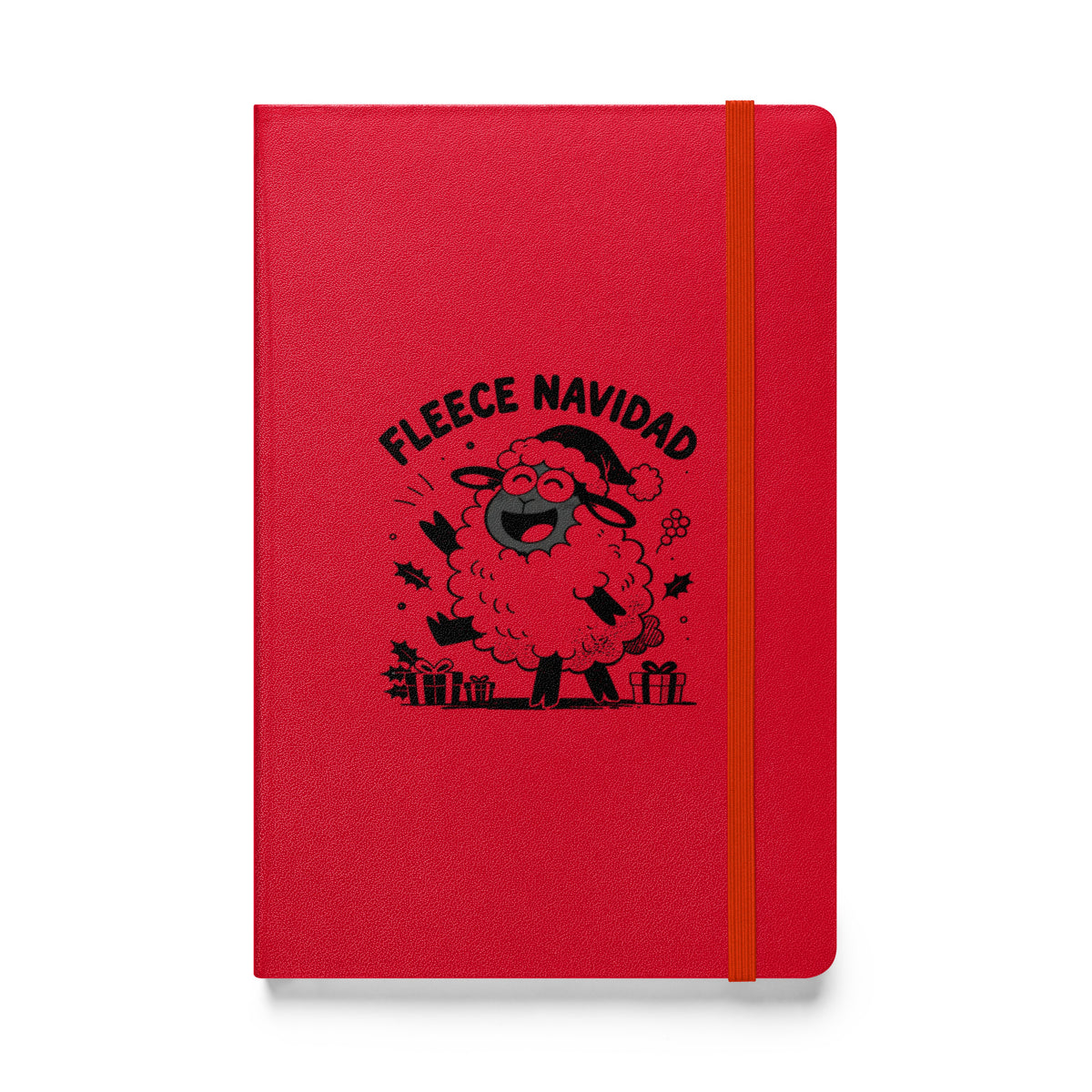 Fleece Navidad Hardcover Notebook