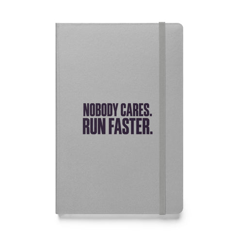 Run Faster Hardcover Notebook