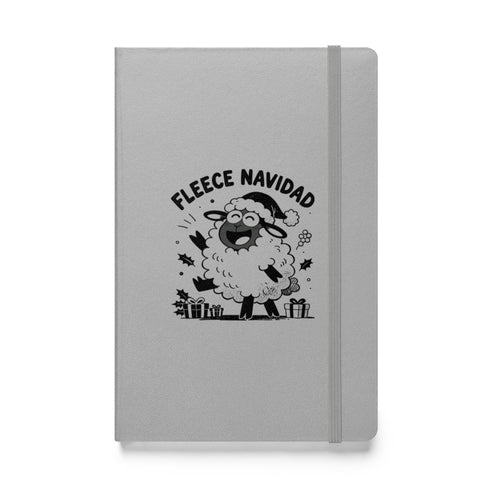 Fleece Navidad Hardcover Notebook
