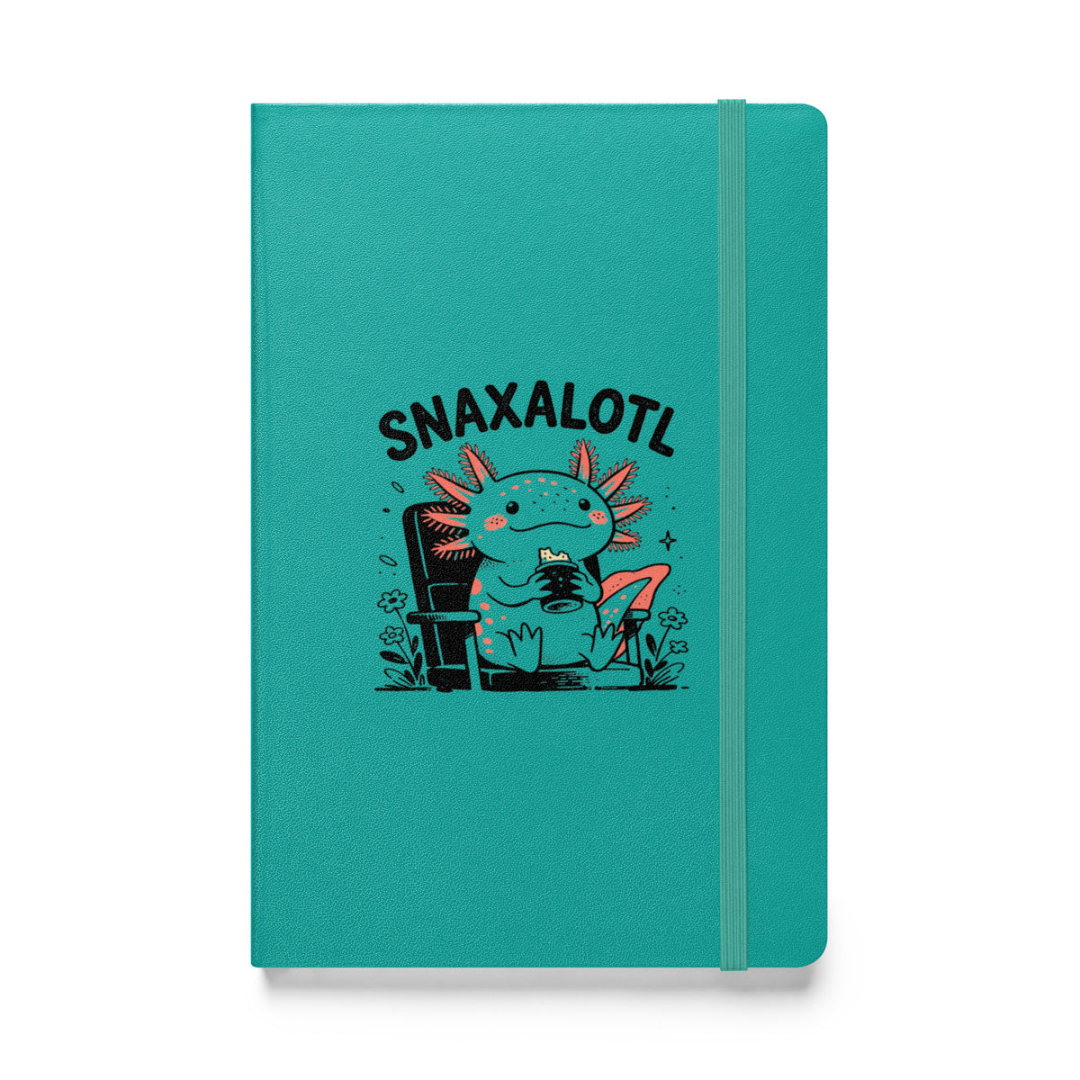 Snaxalotl Hardcover Notebook