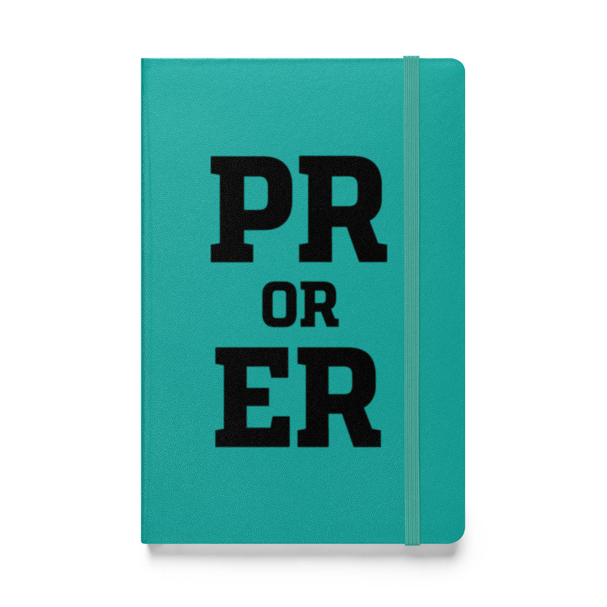 PR or ER Hardcover Notebook